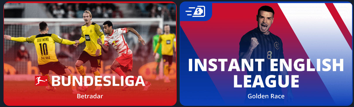 Sports — Bundesliga and Instant English League